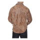 Men Latest Design Garment Washed Genuine Leather Jackets